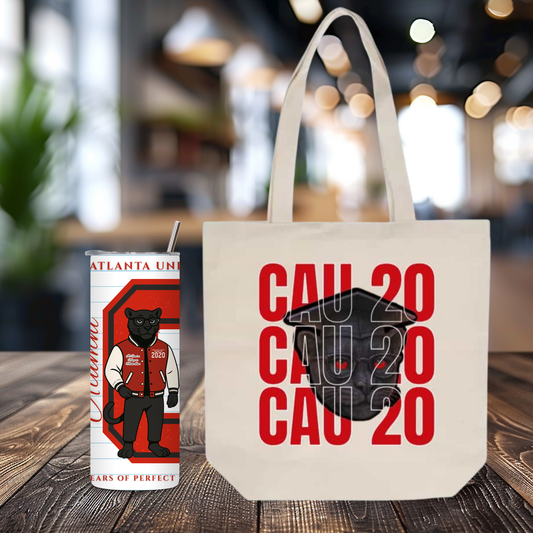 Tumbler/Tote Bag Bundle - Clark Atlanta University
