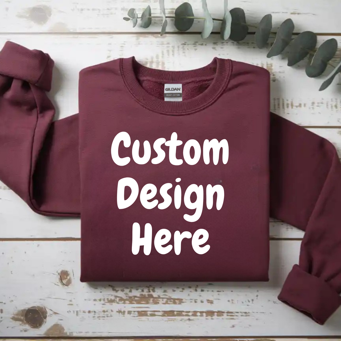 Custom Sweatshirt | Personalized Design Crewneck | Men