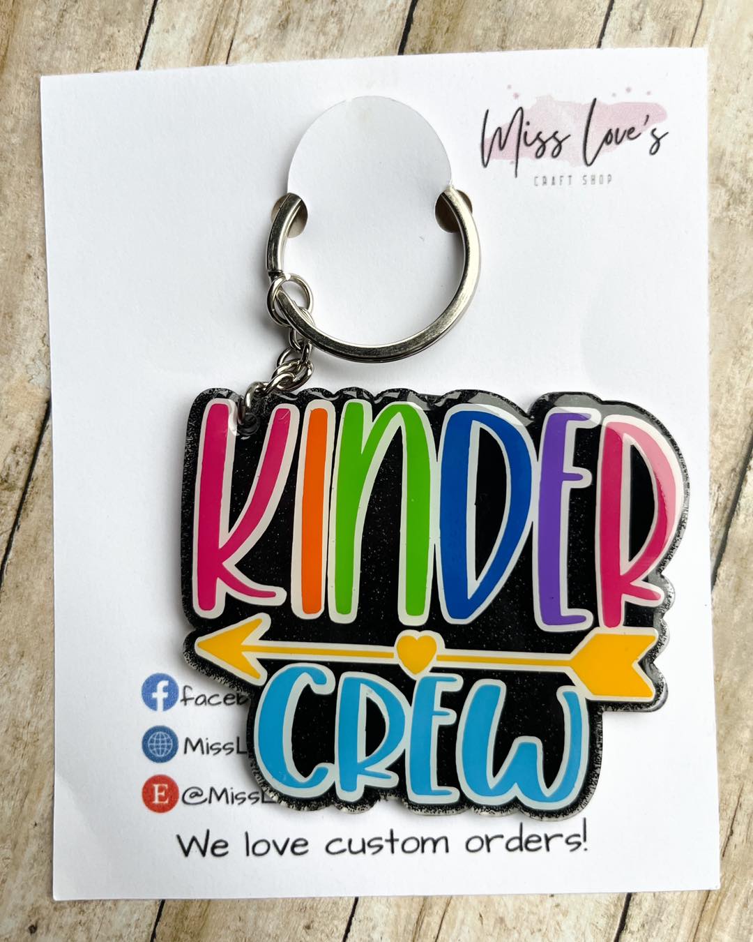 Kinder Crew Keychain