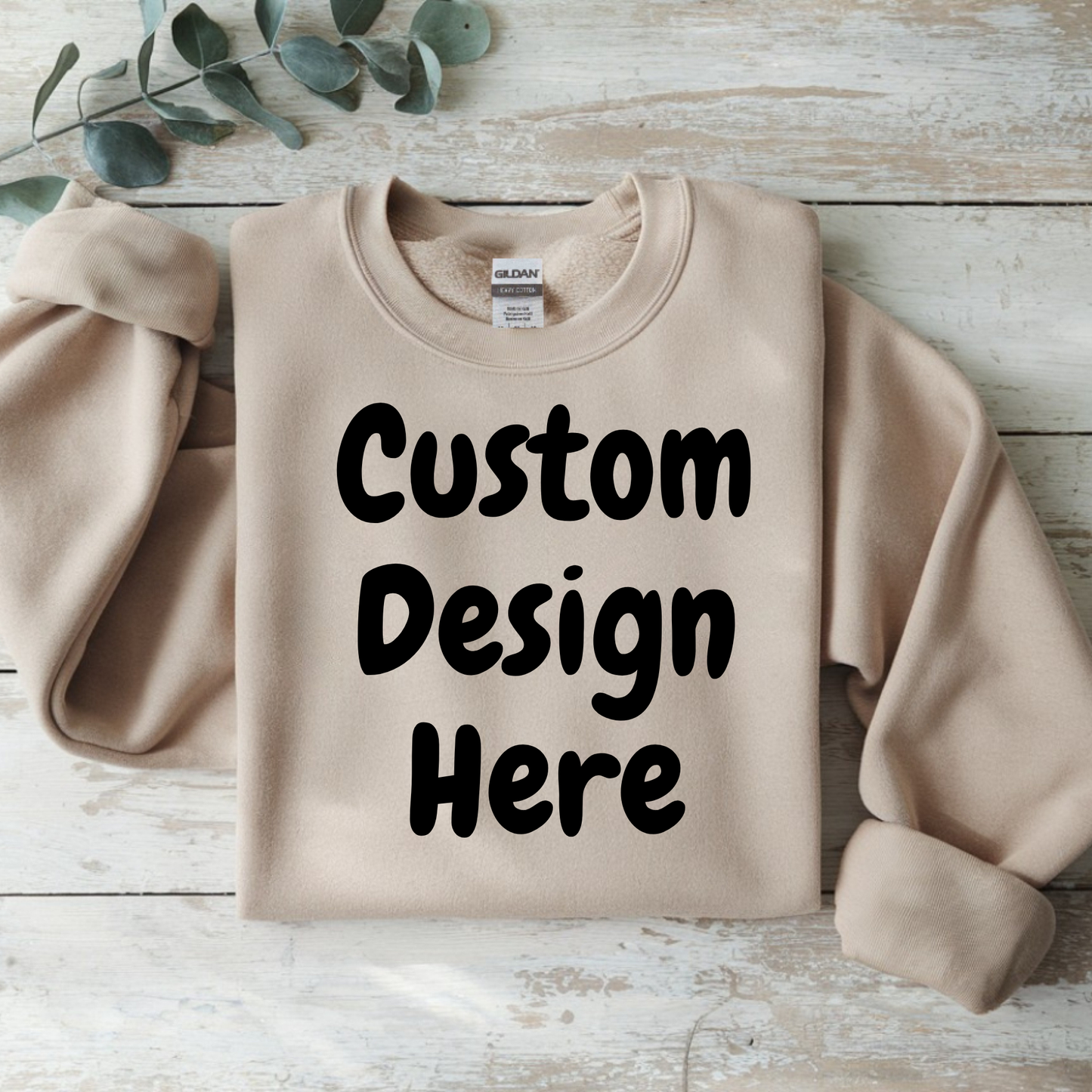 Custom Sweatshirt | Personalized Design Crewneck | Men