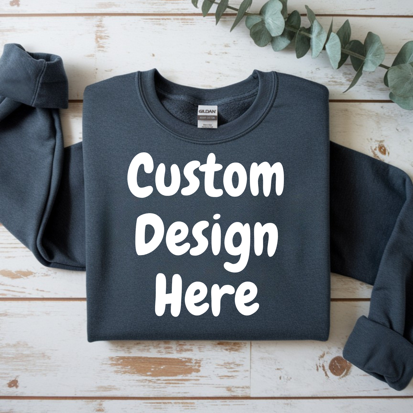 Custom Sweatshirt | Personalized Design Crewneck | Men