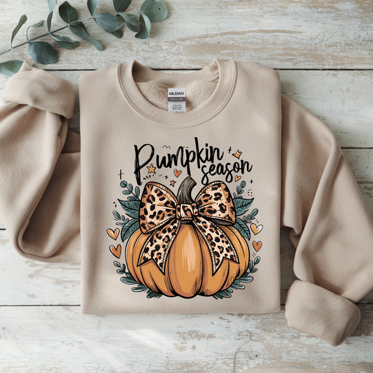 Pumpkin Season Sweatshirt | Cozy Fall Crewneck