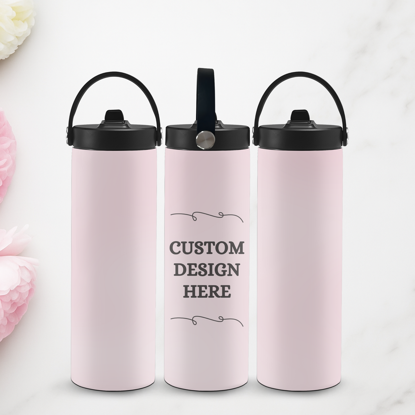 Custom 20oz Sports Water Bottle – Personalized Just for You