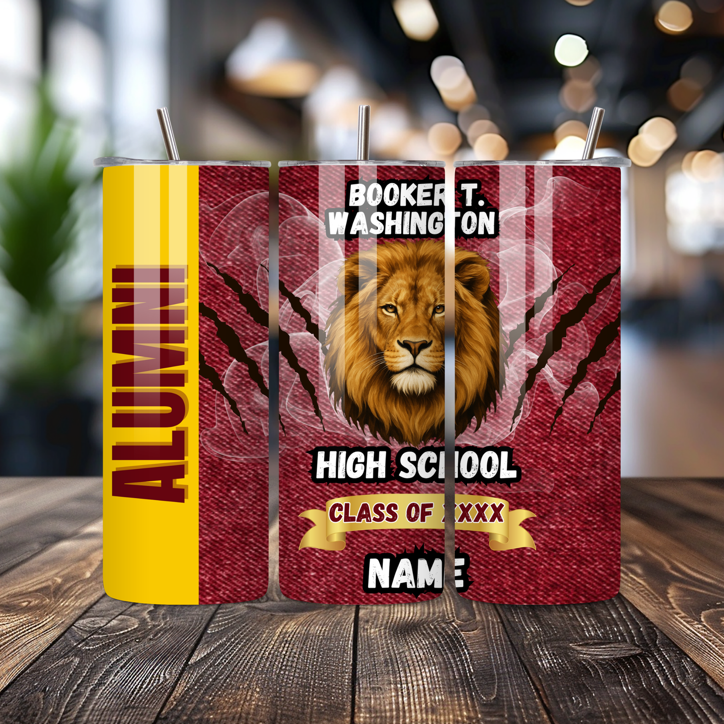 Booker T. Washington High School - Alumni Tumbler