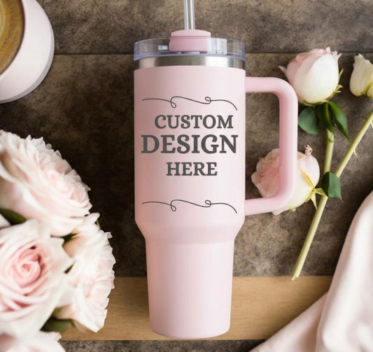Custom 40oz Tumbler – Personalized Just for You