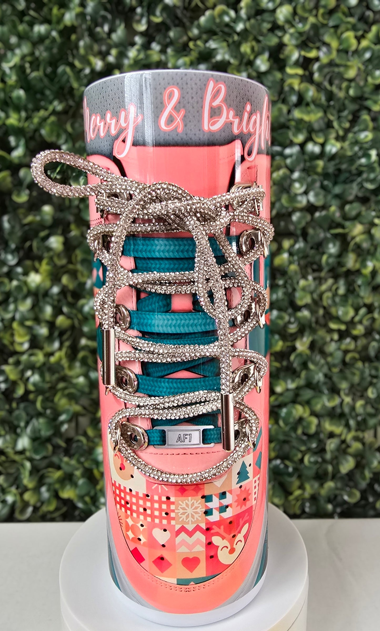 Merry & Bright Sneaker Tumbler