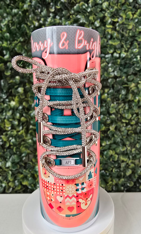 Merry & Bright Sneaker Tumbler
